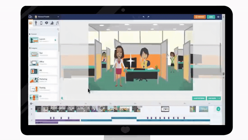 GoAnimate Video Maker New Feature, Office Props