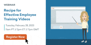 Image for On-Demand Webinar: Recipe for Effective Employee Training Videos