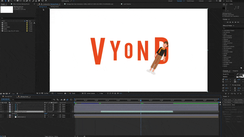 A screenshot of Vyond animation used  with Adobe products
