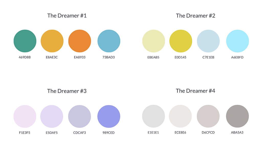 example of dreamer colors