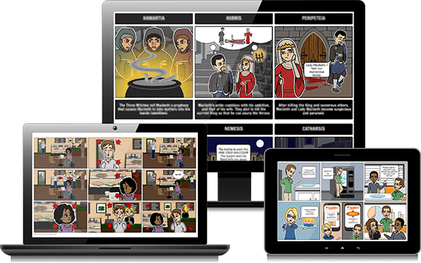 StoryboardThat screenshots